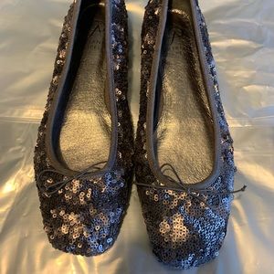 Adrianna Papell Mesh Beaded Ballet Flats